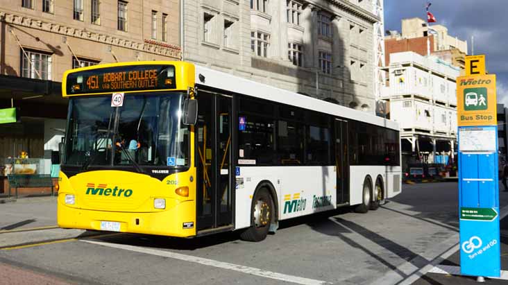 Metro Tasmania Scania L94UB Volgren CR224L 202